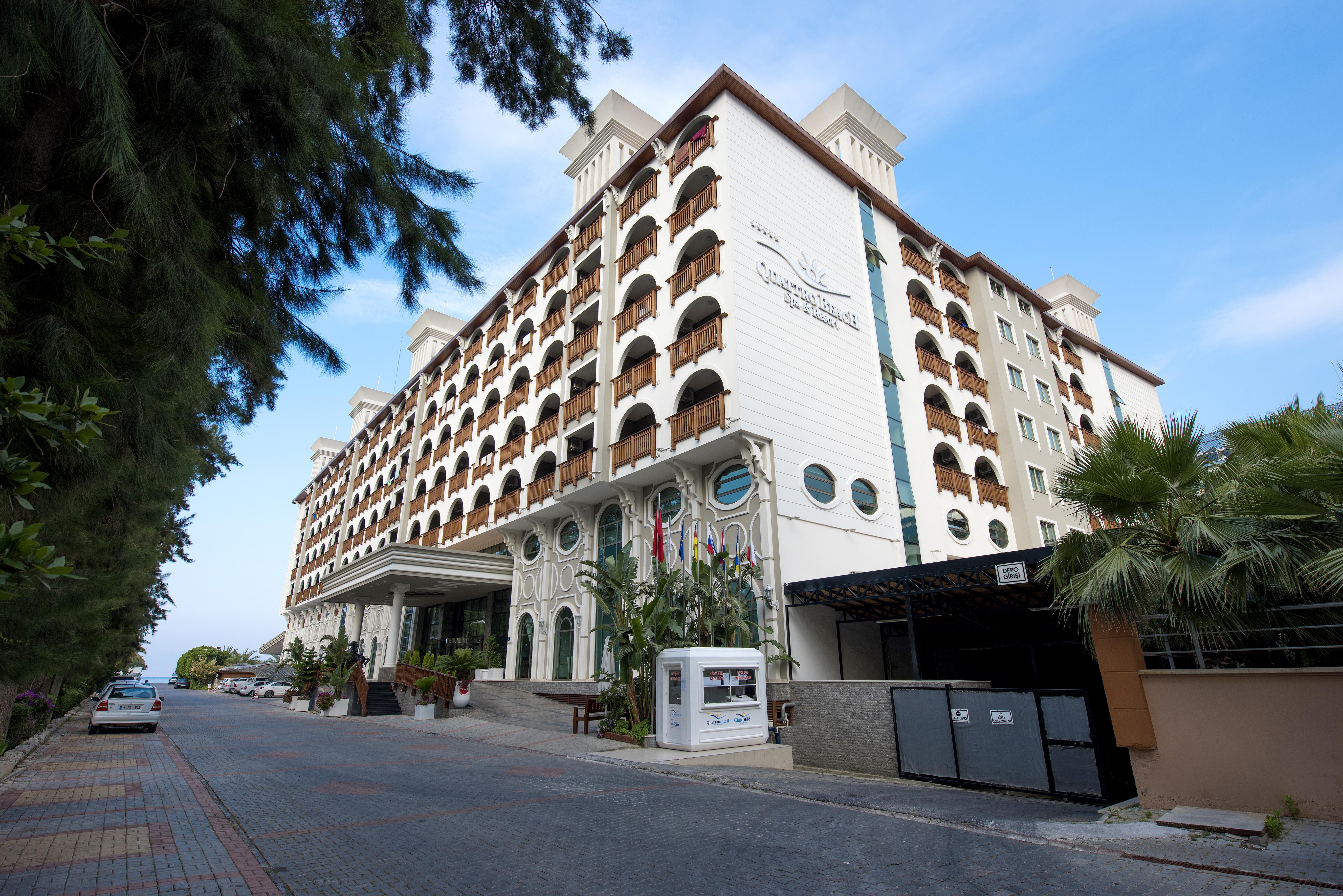 Quattro Beach Spa & Resort Konaklı Exterior foto